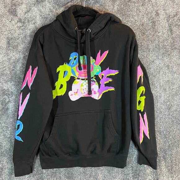 Never Broke Again Sweatshirt Mens Meidum 38 Baby Graphic Print Hoodie Pullover - Picture 1 of 9